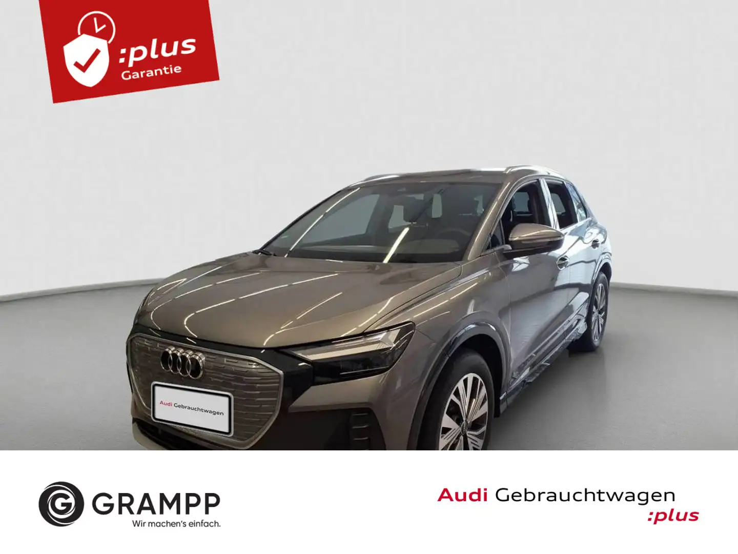 Audi Q4 e-tron quattro 55 +AHK+360°+LED+ASSISTS+DAB+ Grau - 1