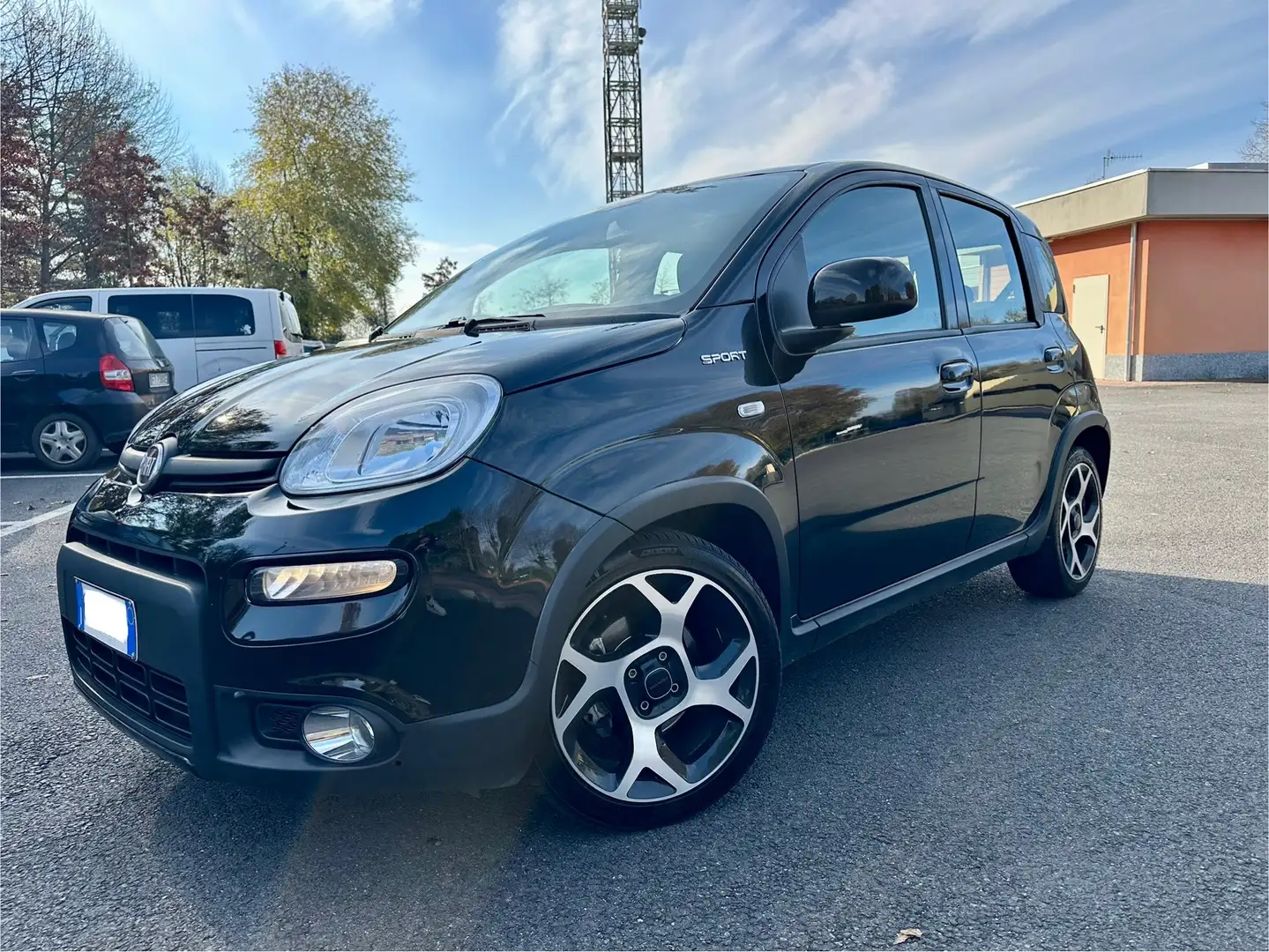 Fiat Panda 1.0 firefly hybrid Sport s&s 70cv Nero - 1
