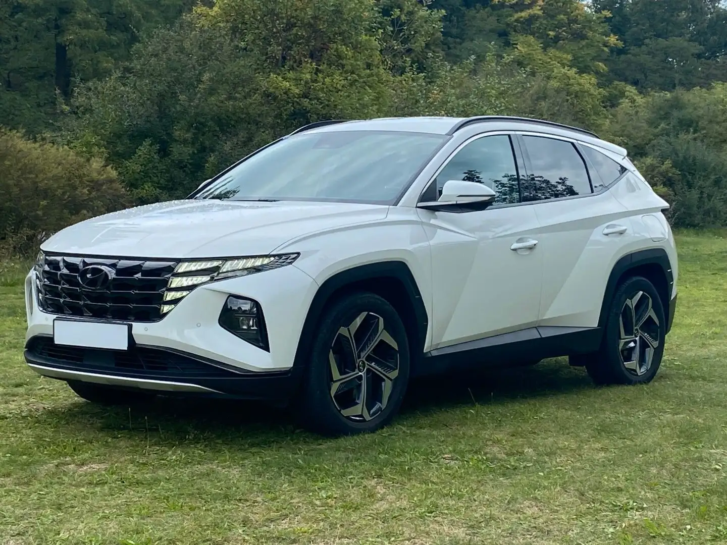 Hyundai TUCSON 1.6 T-GDI PHEV *Navi*ACC*LED*RFKamera* Weiß - 1