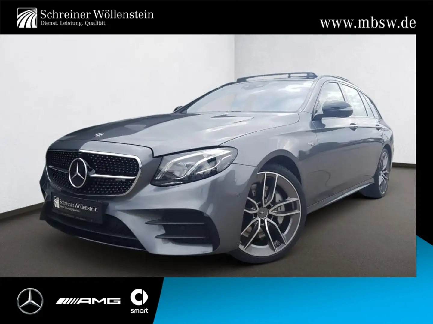 Mercedes-Benz E 53 AMG AMG E 53 4M+ T AMG*Night*Ambi*Burm*Mbeam*Wide Gris - 1