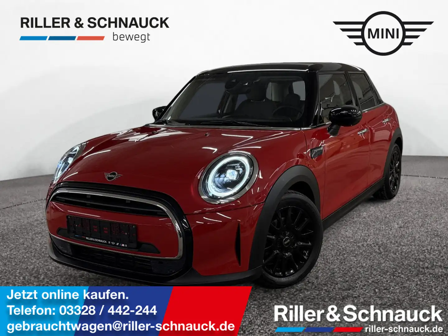 MINI Cooper LED+NAVI+KAMERA+KEYLESS+KLIMAAUT+ Rot - 1
