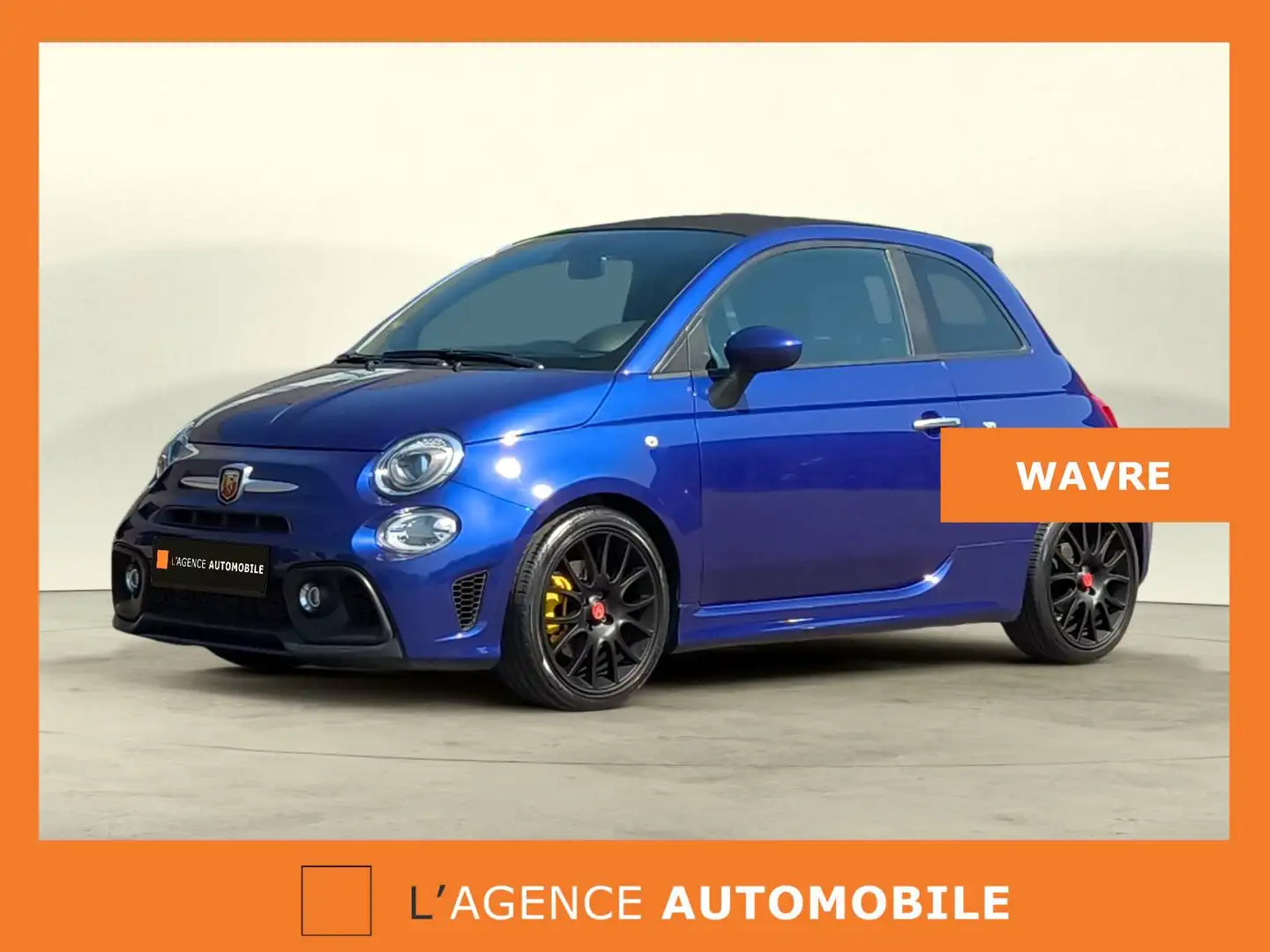 Abarth 595 Pista Cabrio - 1.4 T-Jet - GARANTIE 12M Blau - 1
