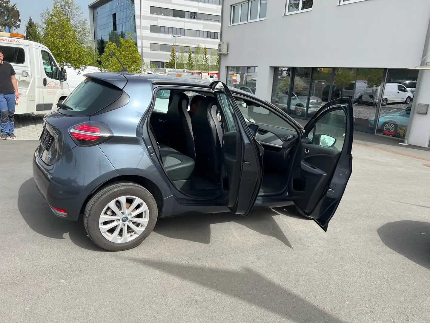 Renault ZOE Intens R135 Z.E.50 (52kWh)Akkumiete Gris - 2