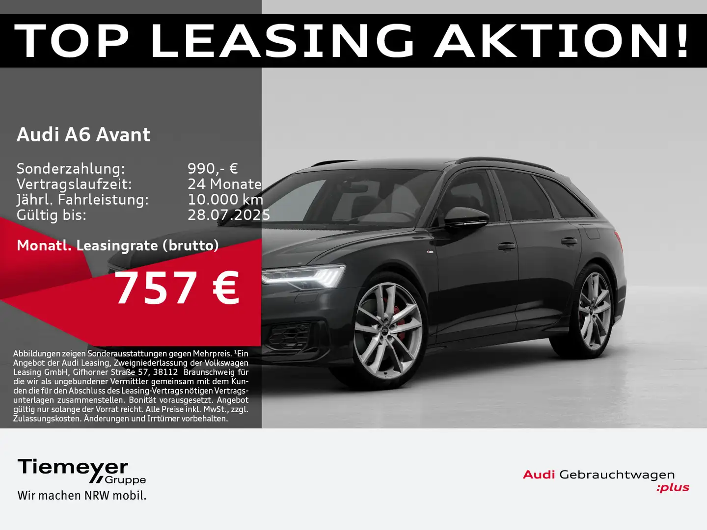 Audi A6 55 TFSIe Q NP116 VOLLAUSSTATTUNG Schwarz - 1