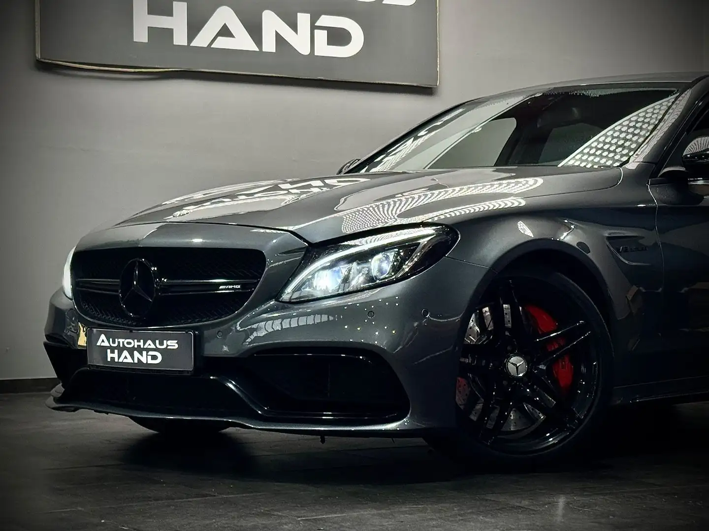 Mercedes-Benz C 63 AMG C 63s AMG*AMBIENTE*BURMESTER*19%*MB 100 Gris - 2
