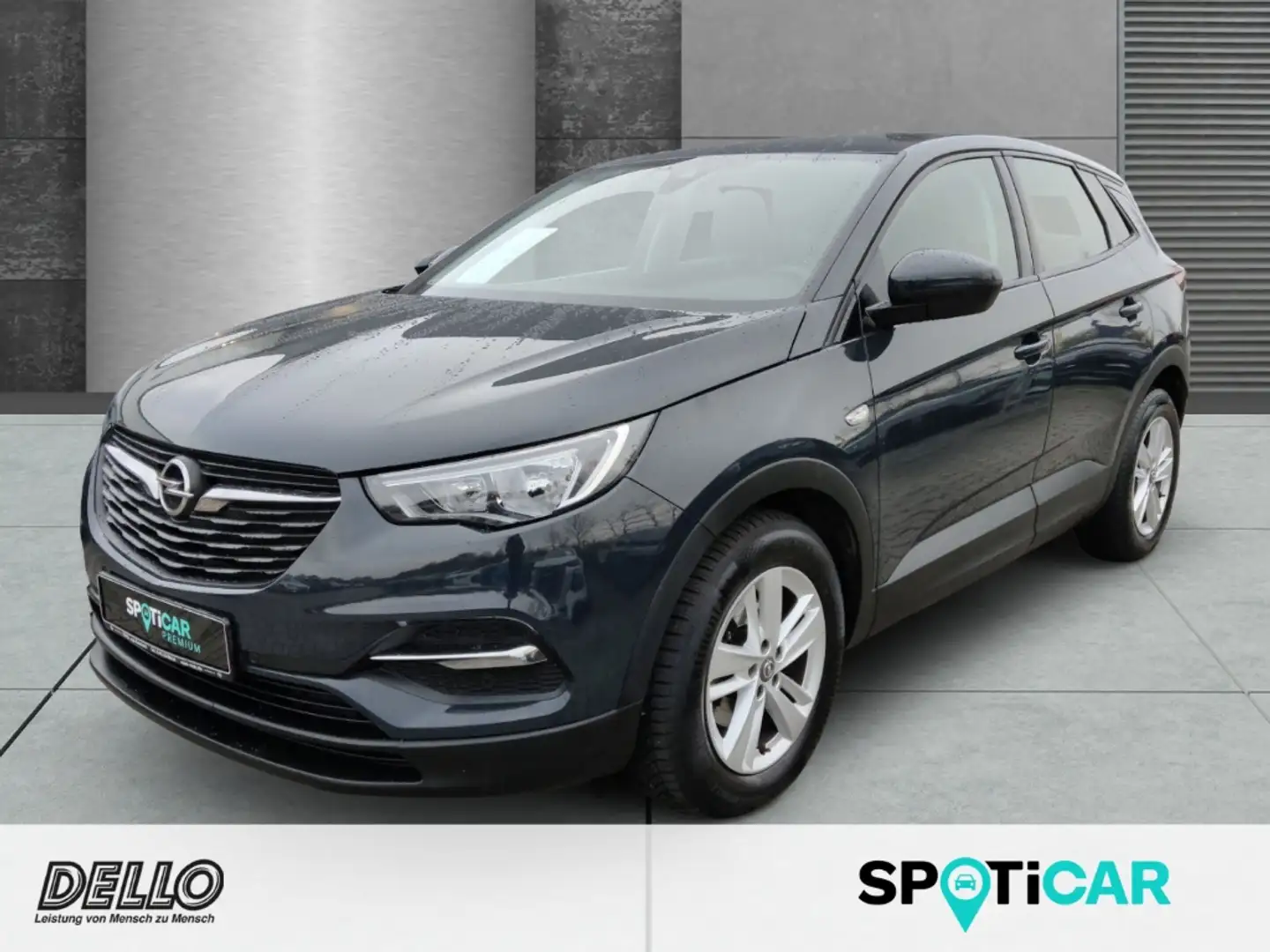 Opel Grandland Edition 1.2 AHK-abnehmbar Navi Apple CarPlay Andro Grau - 1