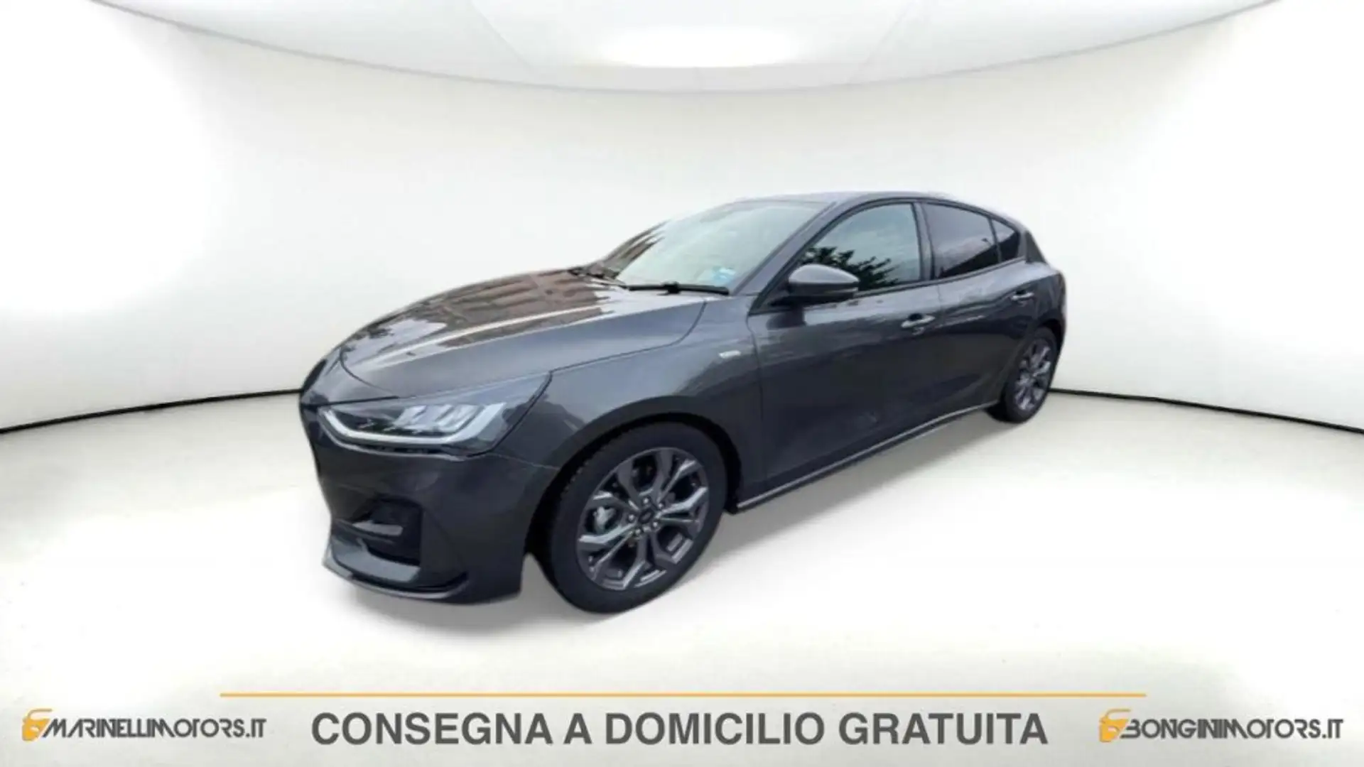 Ford Focus 1.0 EcoBoost Hybrid 125 CV 5p. ST-Line Grigio - 1