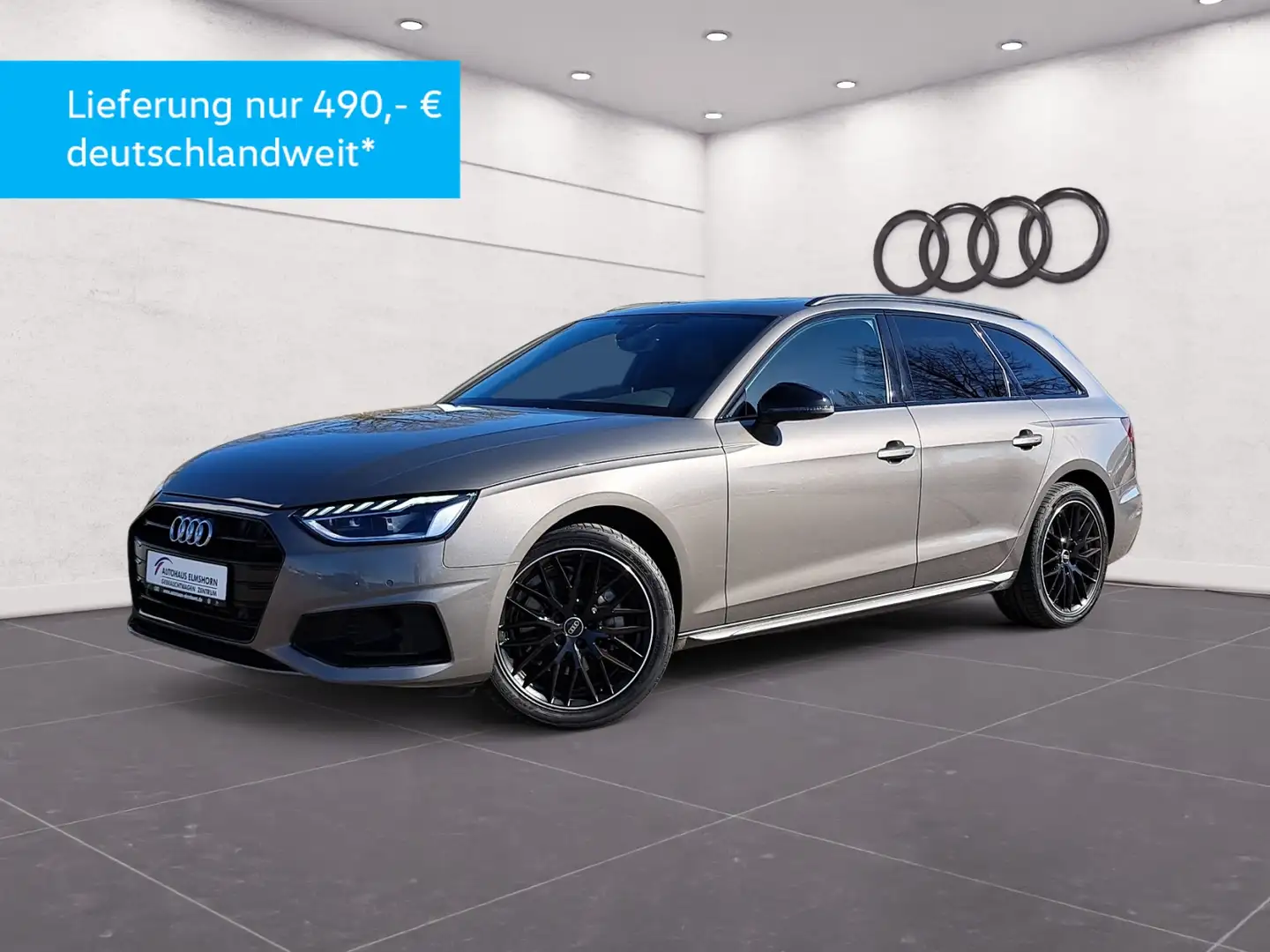 Audi A4 Avant advanced 40 TFSI S tronic PANO STANDHEIZ NA Grigio - 2
