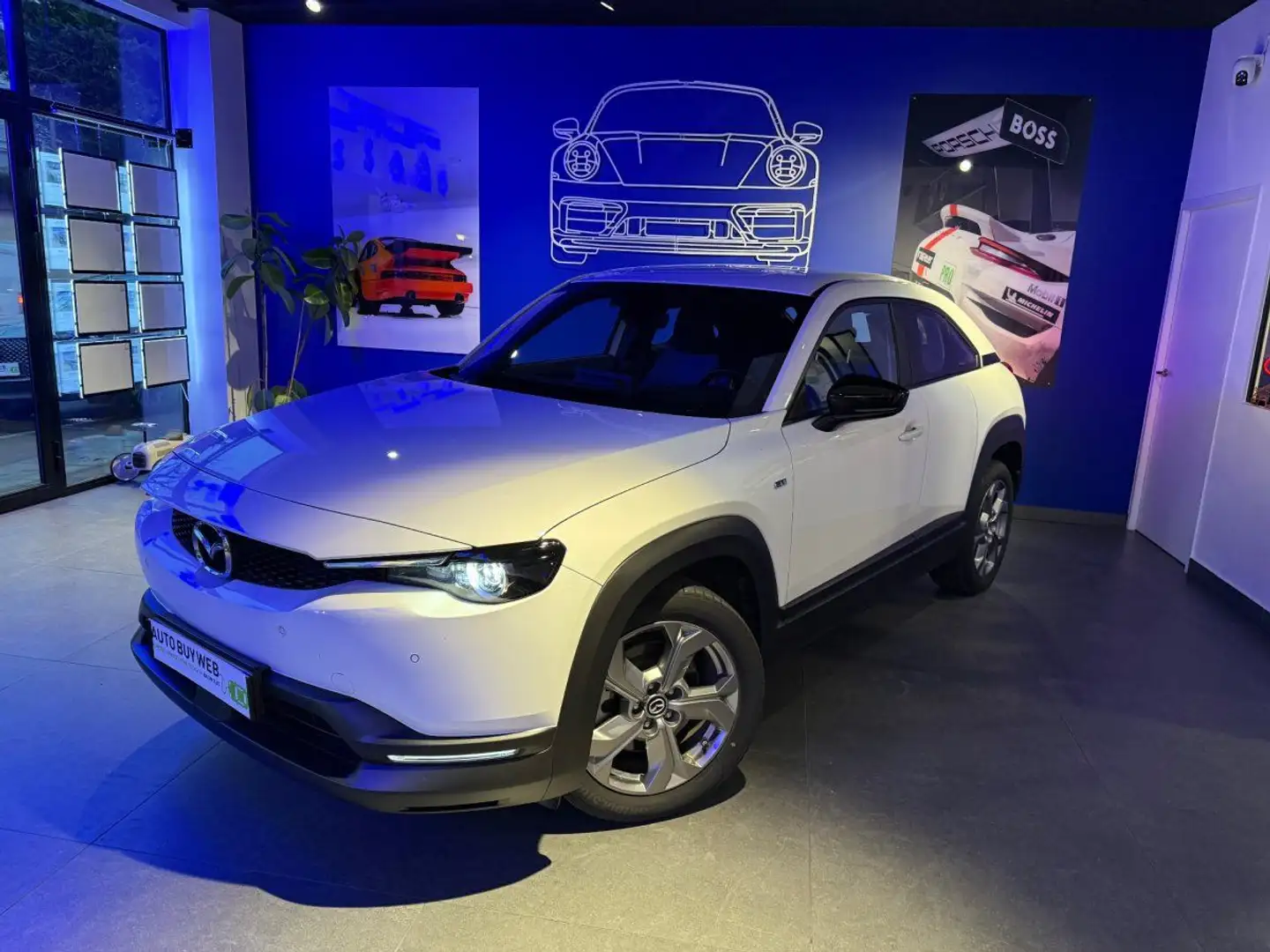 Mazda MX-30 2022 e-Skyactiv 145 ch Prime-Line Weiß - 1