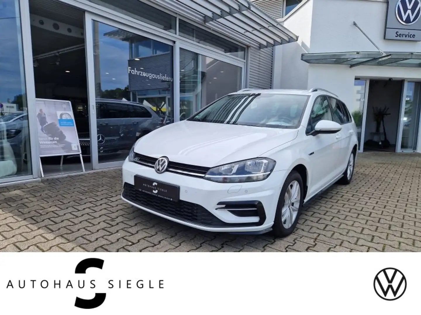 Volkswagen Golf VII Variant 2.0 TDI Comfortline DSG R-Line Navi Ka Weiß - 1