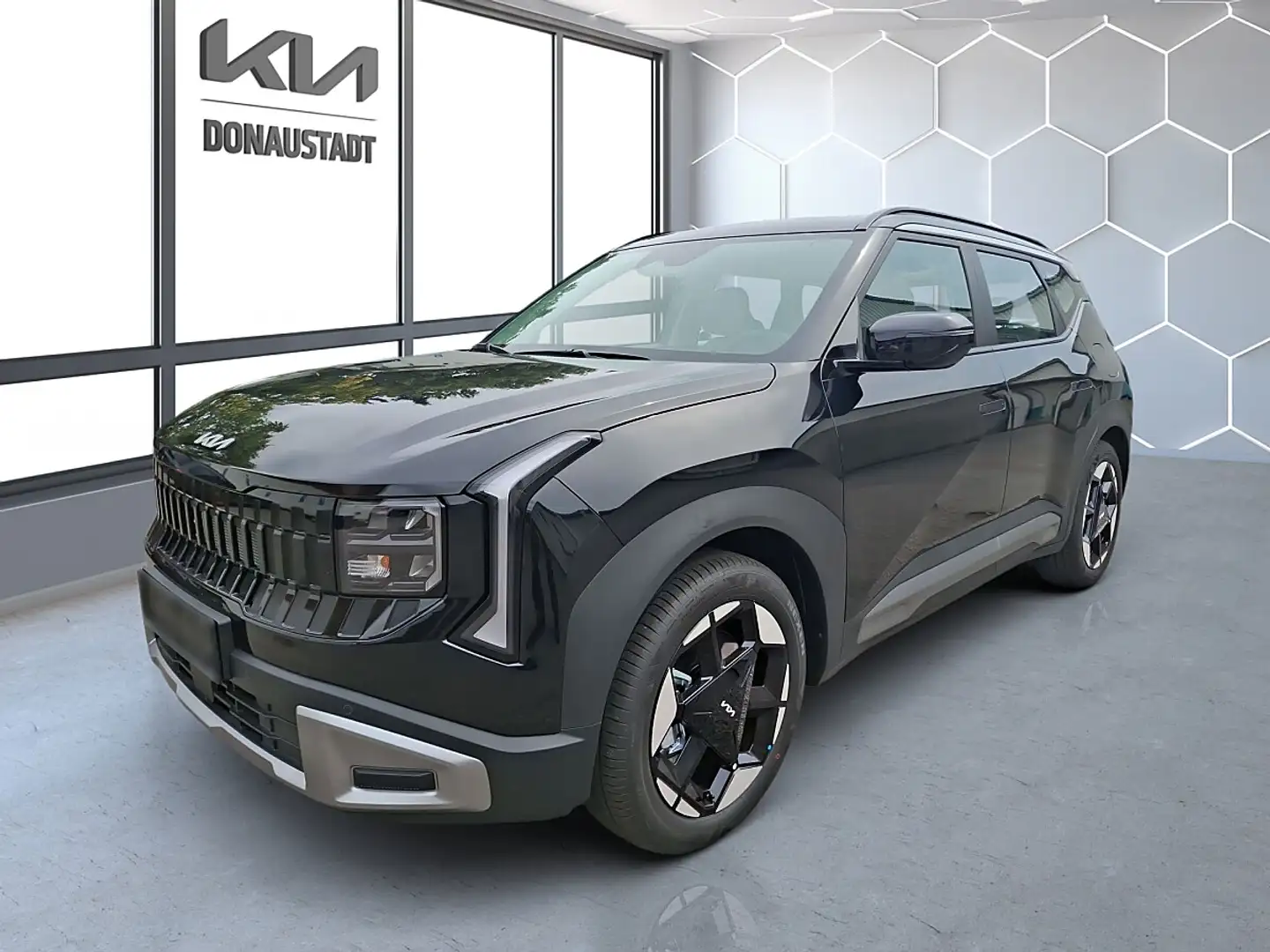Kia Seltos 1,6 TGDI 180 2WD Silber Aut. Schwarz - 1