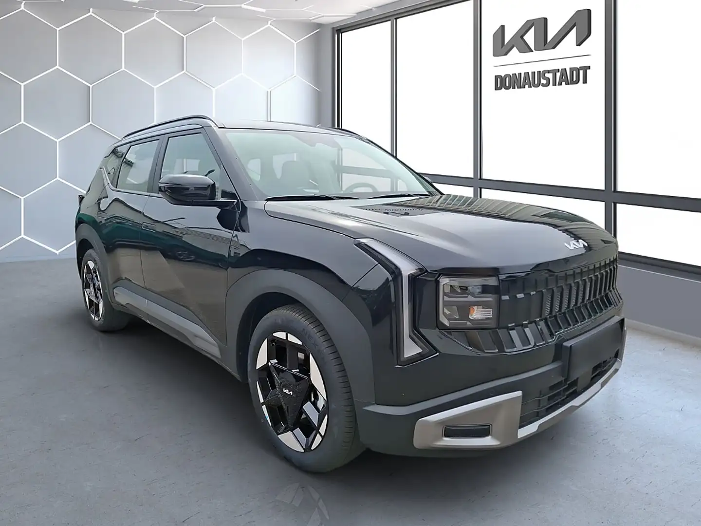 Kia Seltos 1,6 TGDI 180 2WD Silber Aut. Schwarz - 2