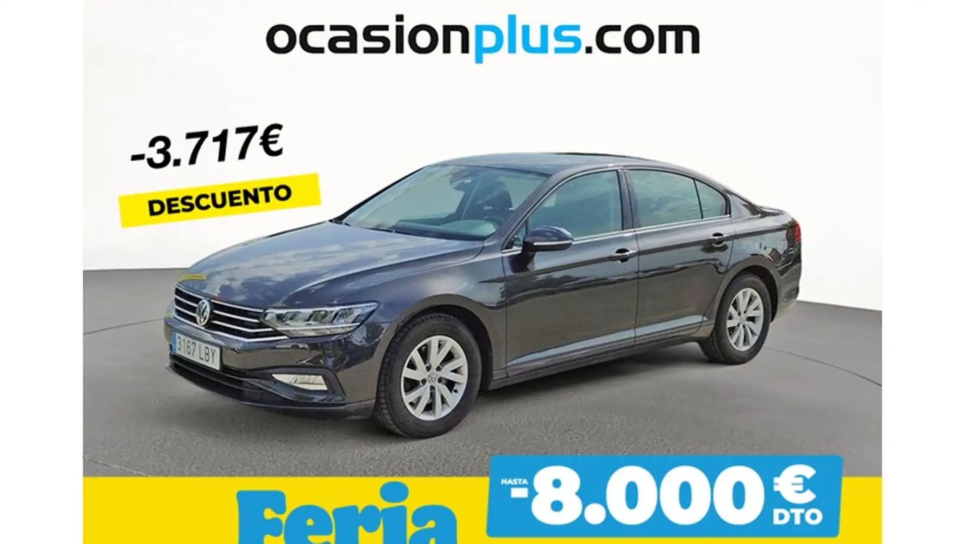 Volkswagen Passat 1.6TDI Business DSG7 Gris - 1