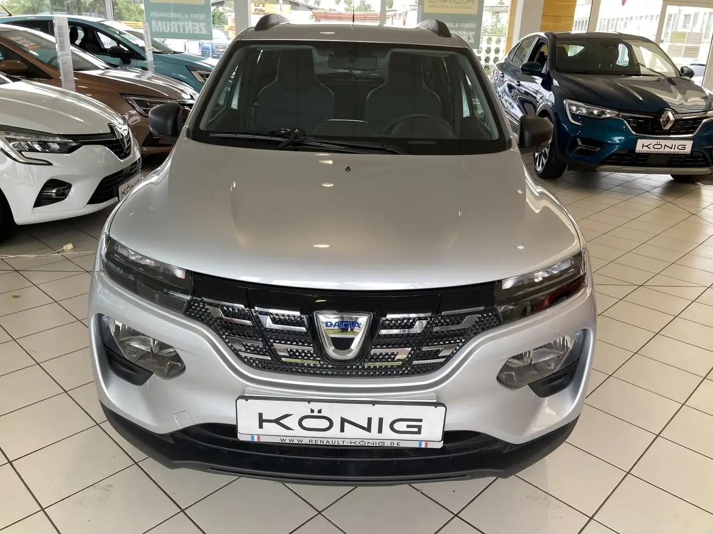 Dacia Spring Business Automatik Klima*Navi*Rückfahrcam Silber - 2