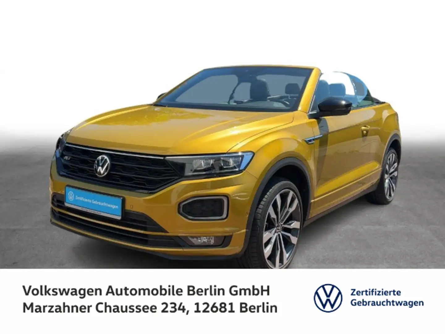 Volkswagen T-Roc 1.5 TSI R-Line OPF(EURO6d) Gelb - 1