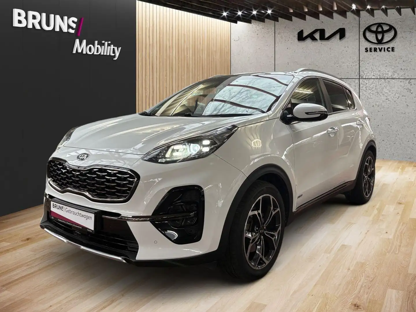 Kia Sportage 2.0D AWD GT Line Panorama Leder 360 Bianco - 2