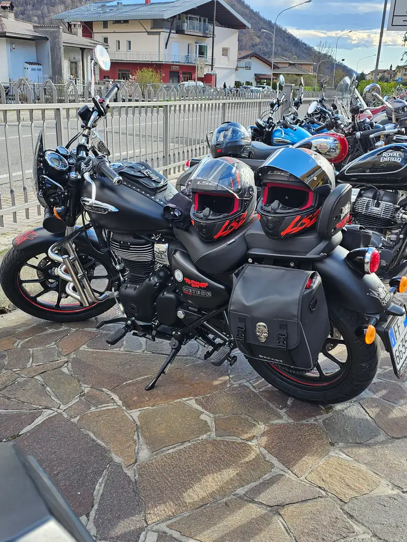 Royal Enfield Meteor 350 Stellar Black nero opaco Negru - 2