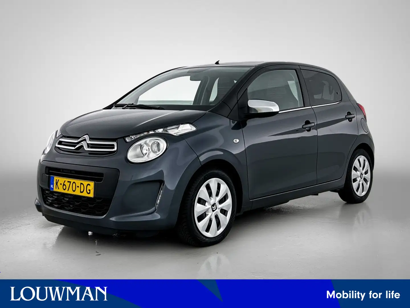 Citroen C1 1.0 VTi Feel Airco | Audio-Bluetooth Grijs - 1