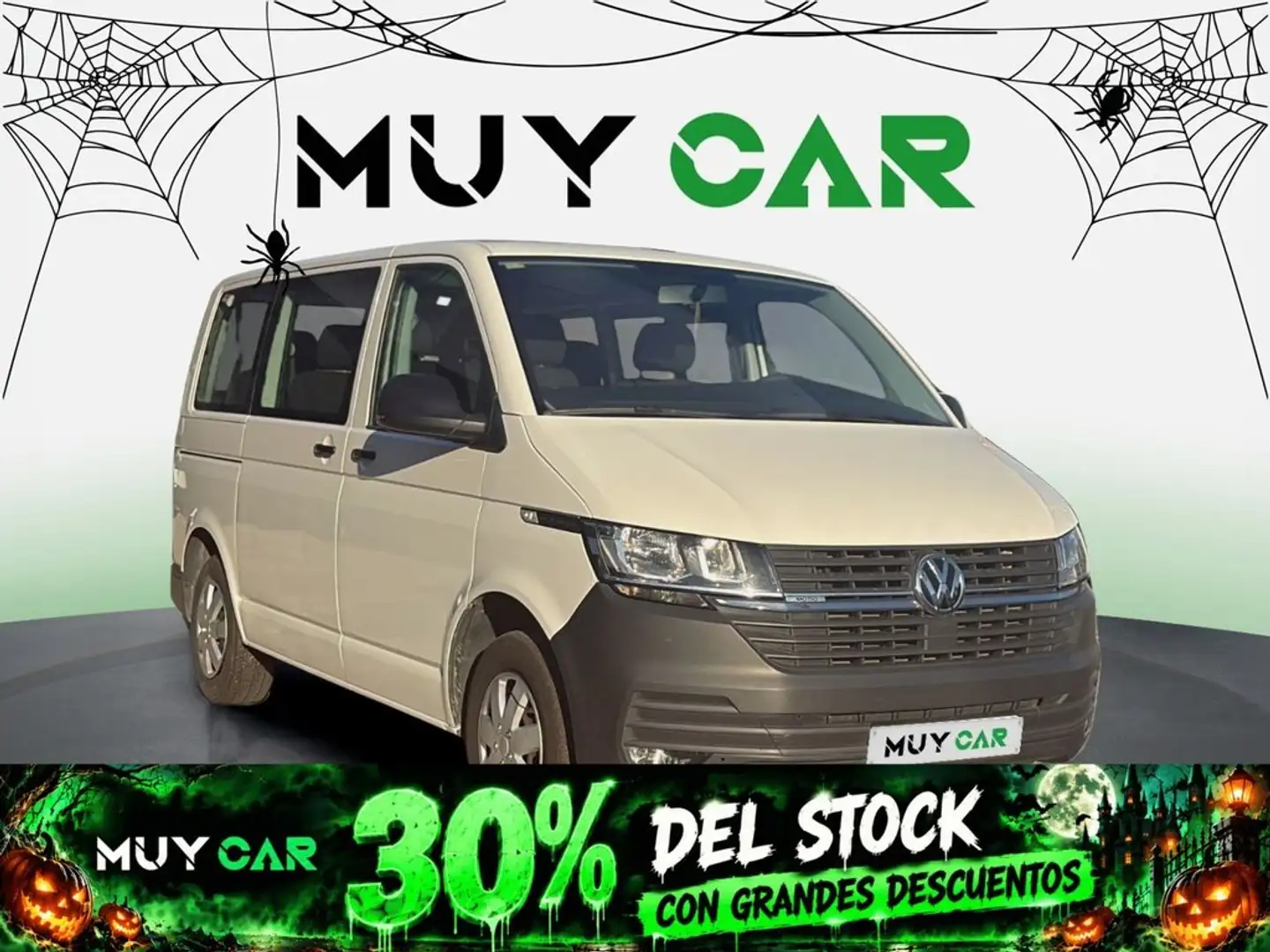 Volkswagen Transporter Kombi 2.0TDI SCR BMT 4M DSG 110kW Blanco - 1