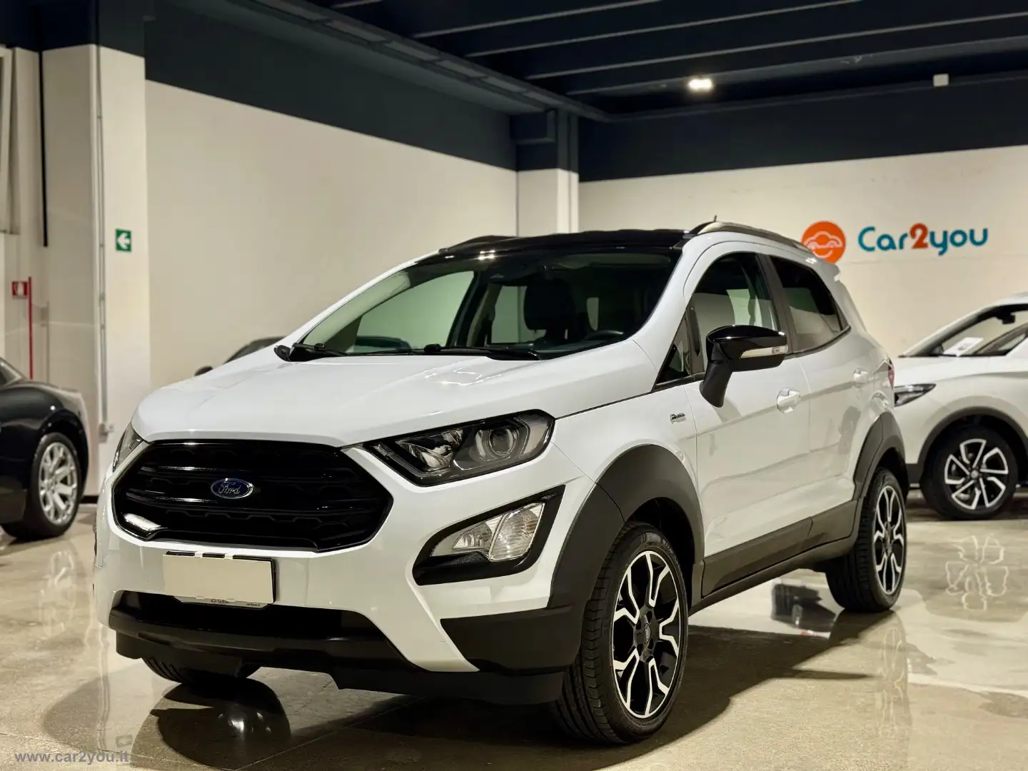 Ford EcoSport 1.0 EcoBoost 125 CV Start&Stop Active Blanc - 1