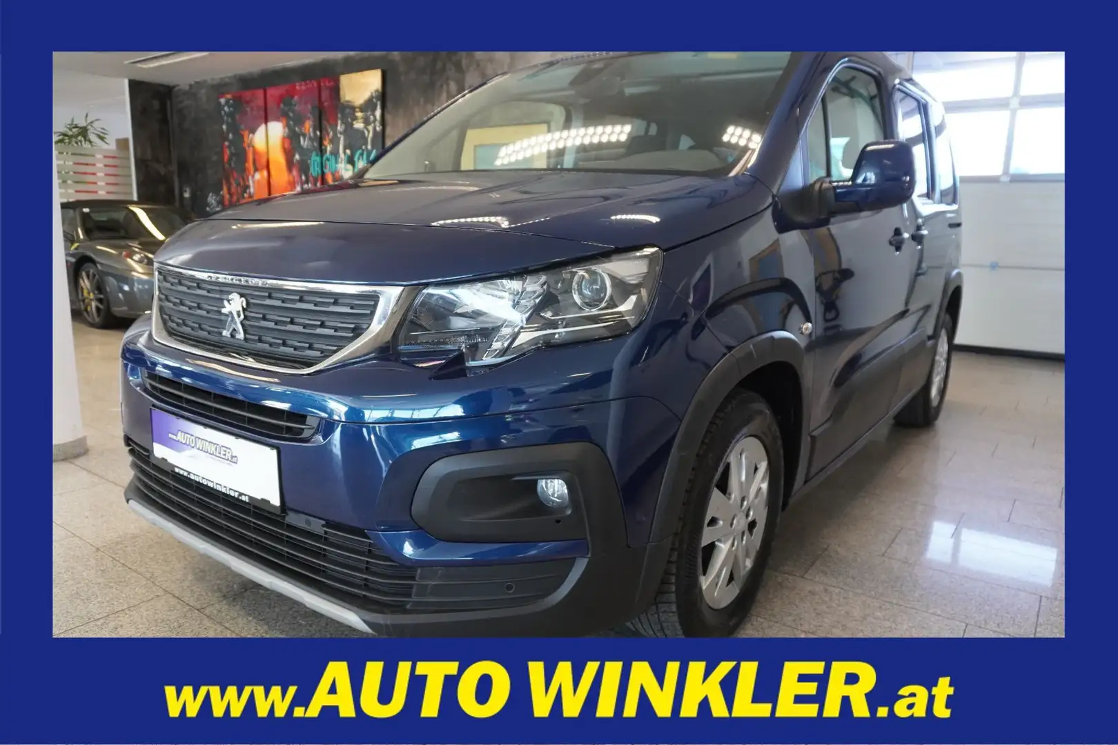 Peugeot Rifter 1.5 BlueHDi 130 FAP Allure S&S PDC/Kamera/Tempoma Blau - 1