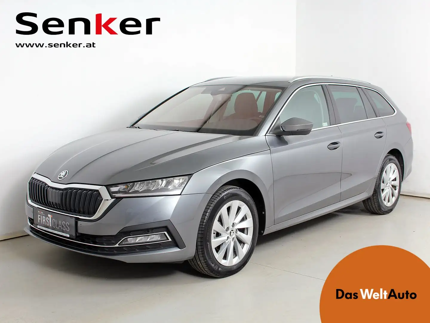 Skoda Octavia Style TDI DSG Grijs - 1
