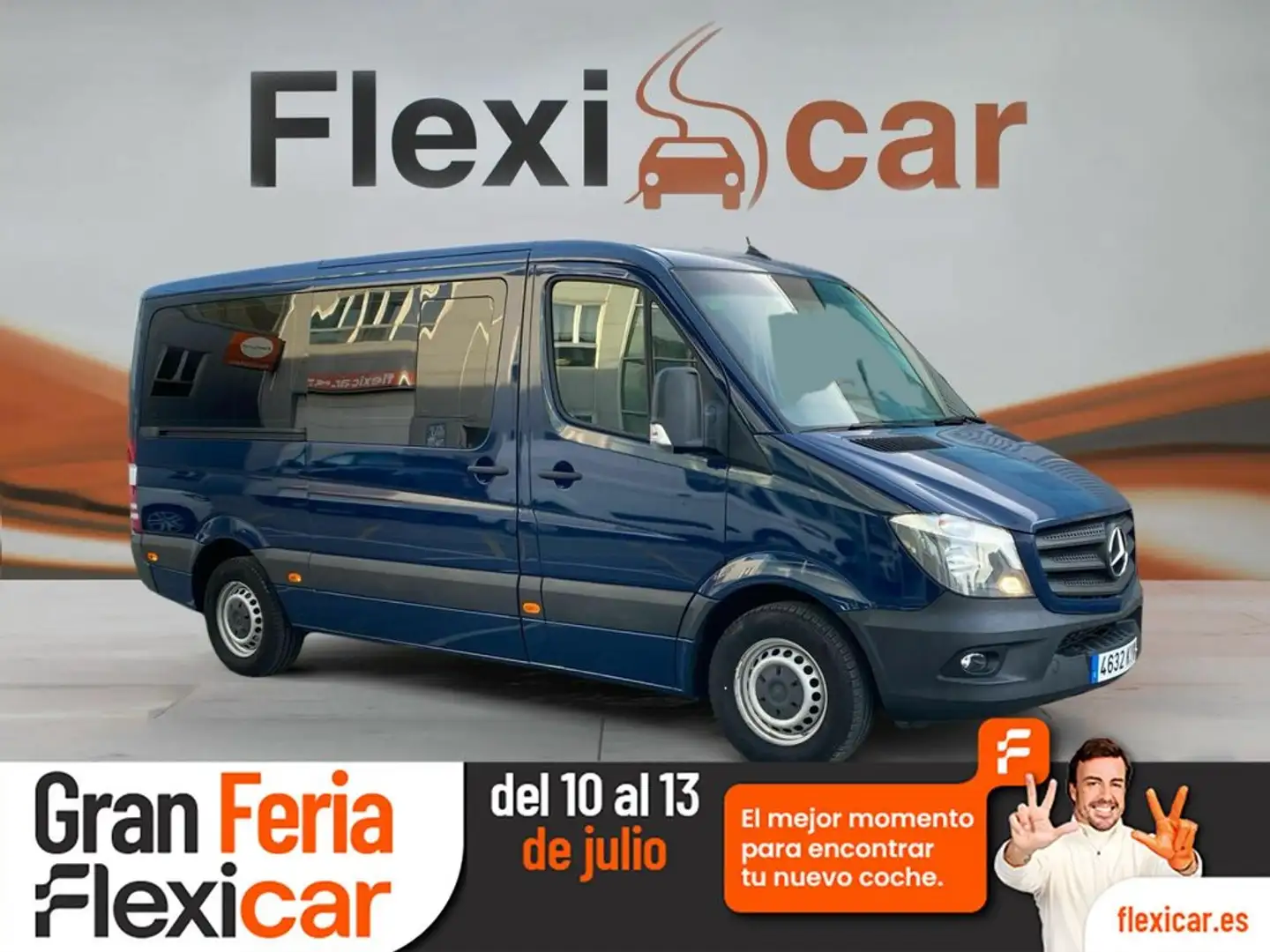 Mercedes-Benz Sprinter COMBI 9 Bleu - 1