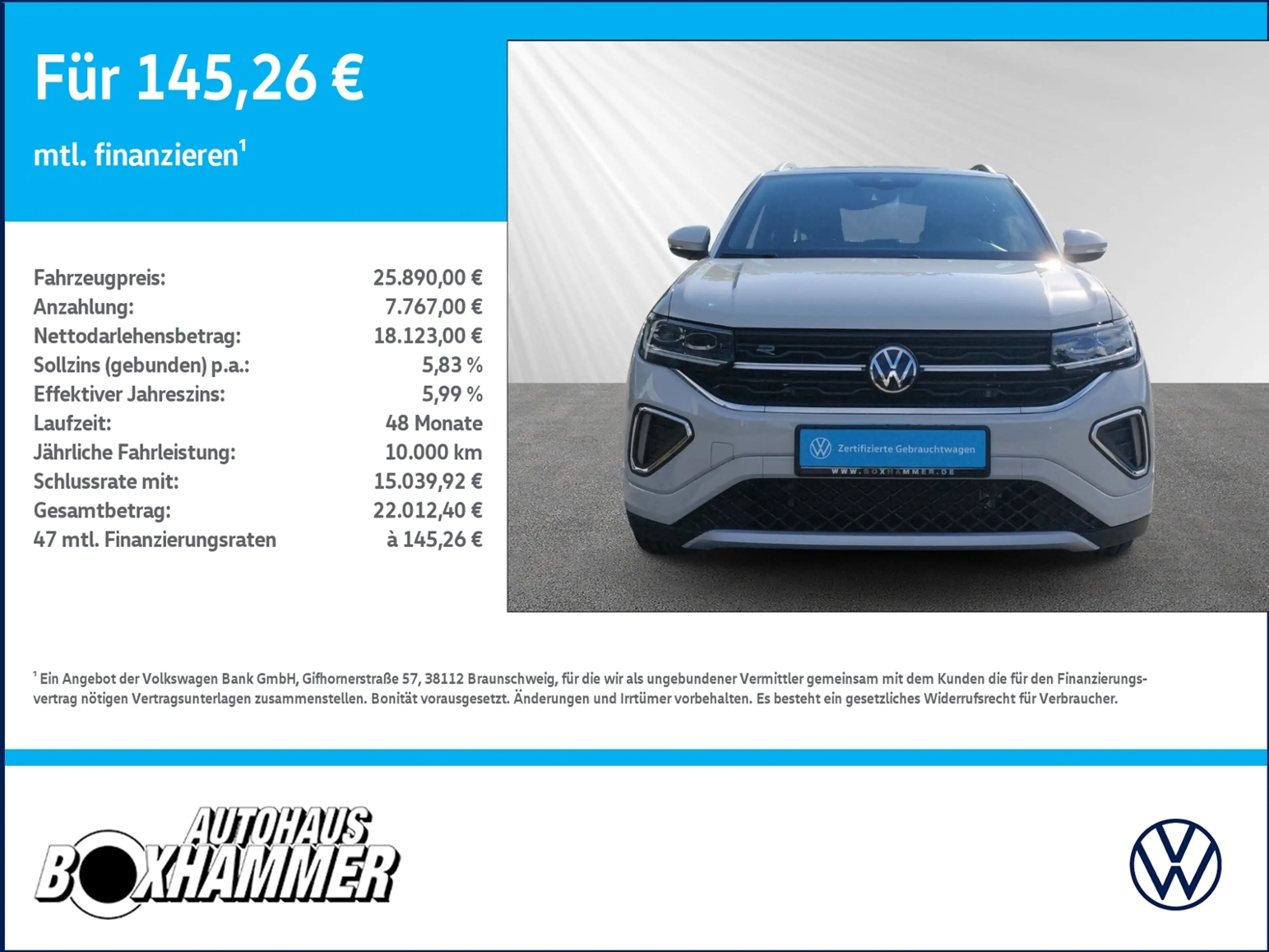 Volkswagen T-Cross 1,5 TSI DSG R-Line NAVI+SIDE.ASSIST+RÜCK.KAM+KEYL — photo 3