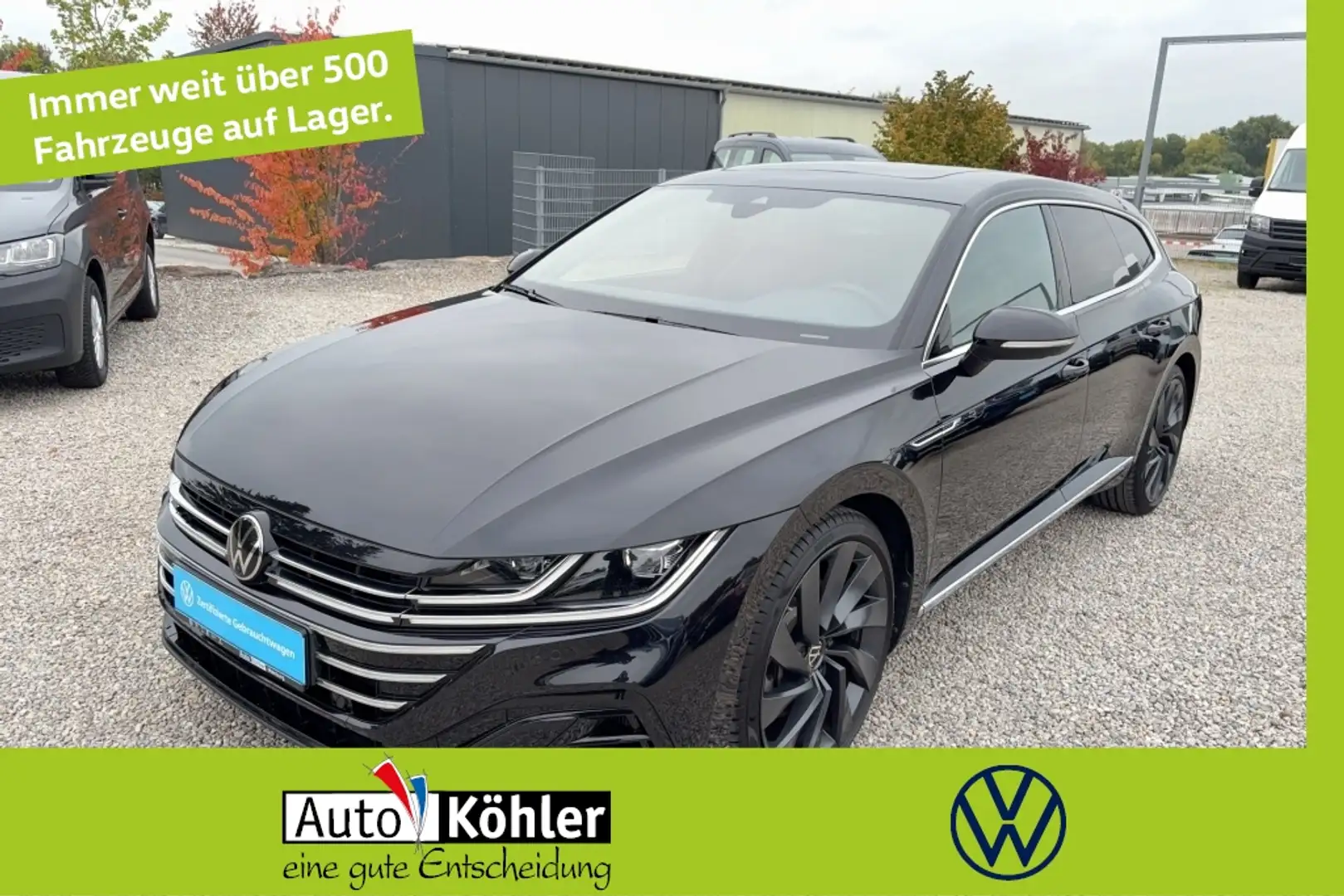 Volkswagen Arteon SB R-Line TSi DSG 4M Black+CarPlay+ACC Schwarz - 1