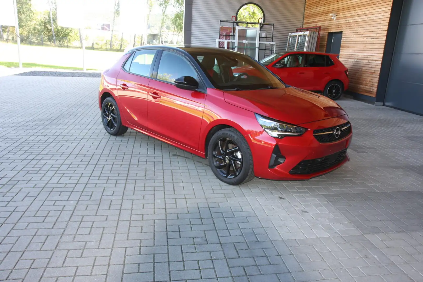 Opel Corsa 1.2 Turbo GS Rot/Schwarz-Navi-Multi Rot - 2