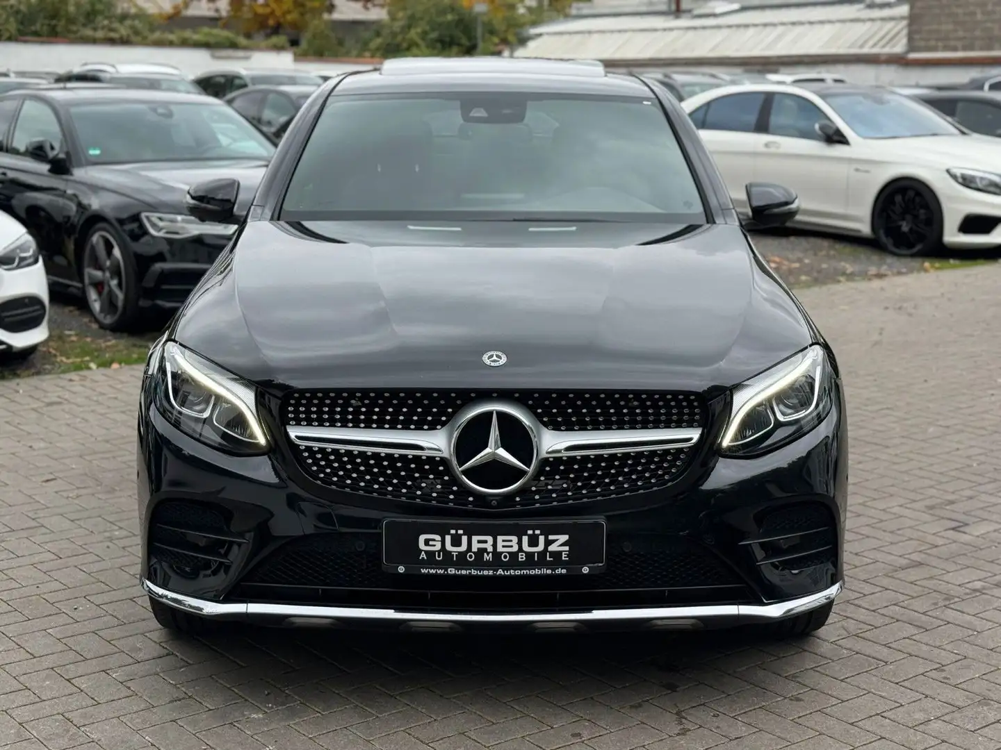 Mercedes-Benz GLC 250 Coupe AMG-Line*GSD*360*Burmester Schwarz - 2