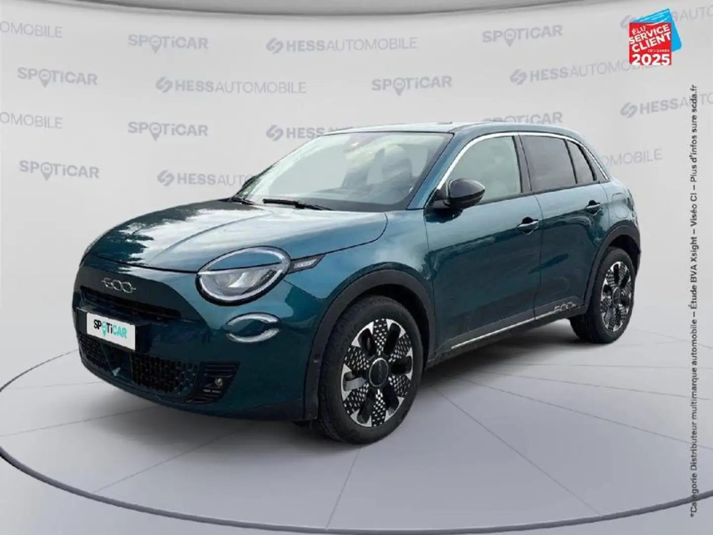 Fiat 600e e 156ch 54kWh La Prima Carplay Verde - 1