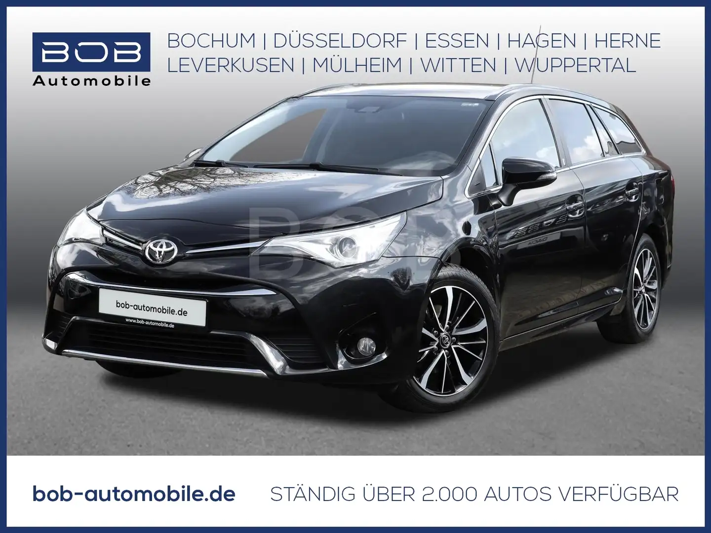 Toyota Avensis 1.8 VVT-i Team D NAVI SHZ PDC KLIMA BT Schwarz - 1