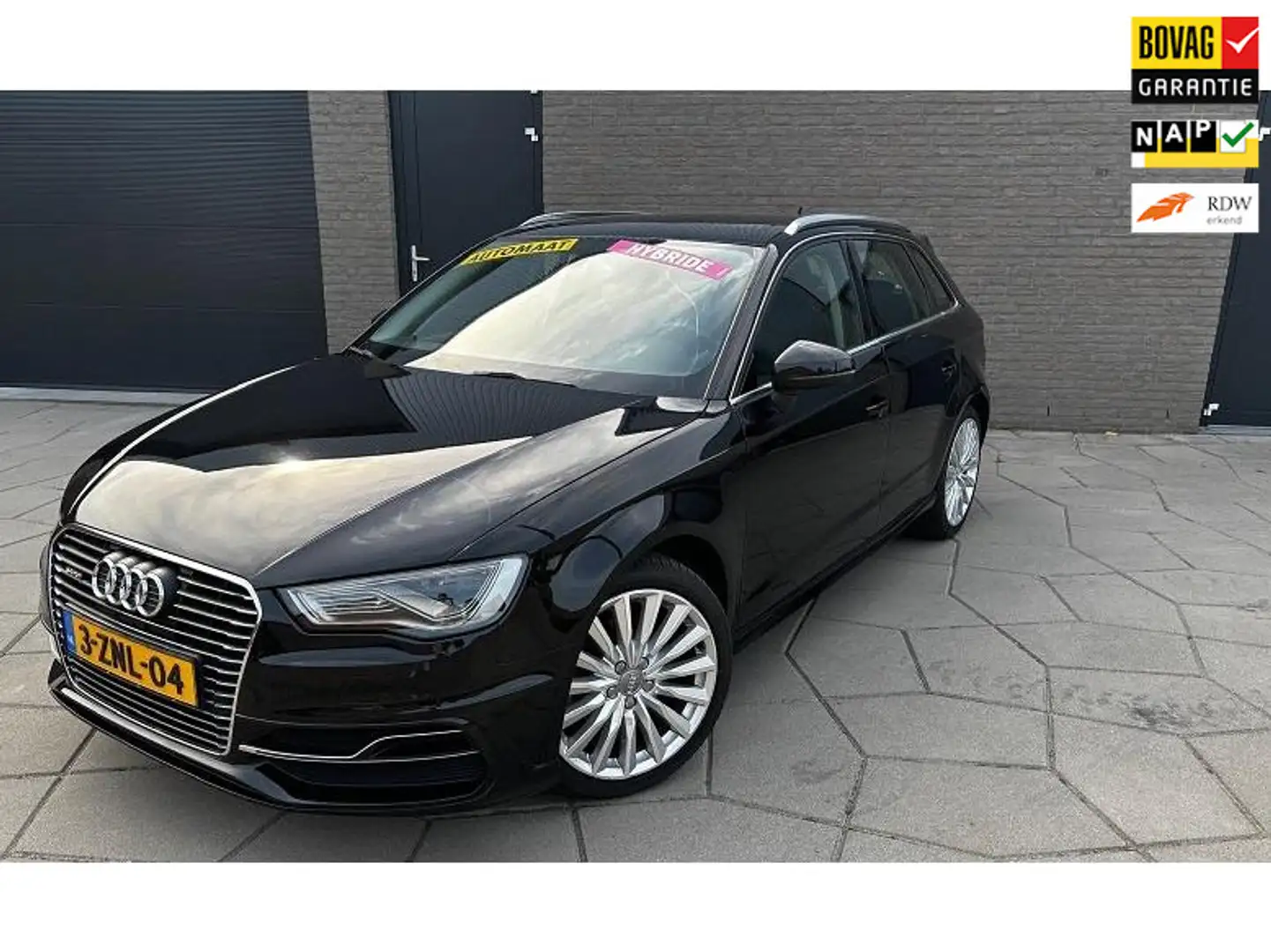 Audi A3 Sportback 1.4 e-tron PHEV ( stekker-Hybride ) Ambi Zwart - 1
