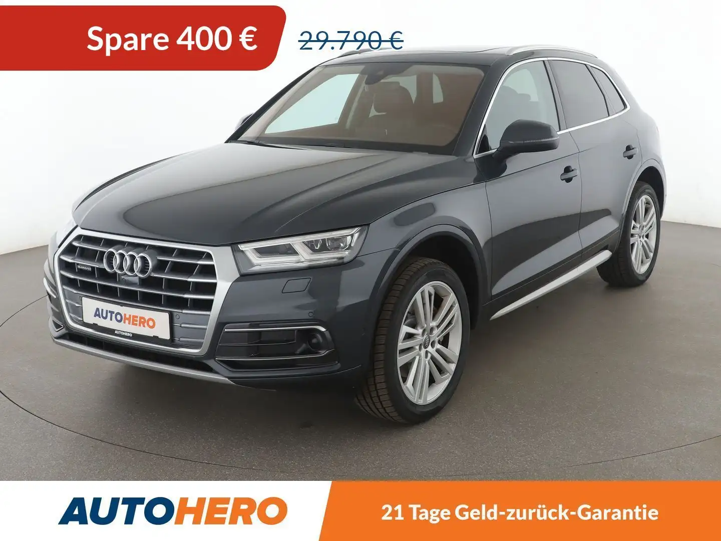 Audi Q5 2.0 TDI quattro Sport Aut.*NAVI*HEAD-UP*360CAM*ACC Grau - 1