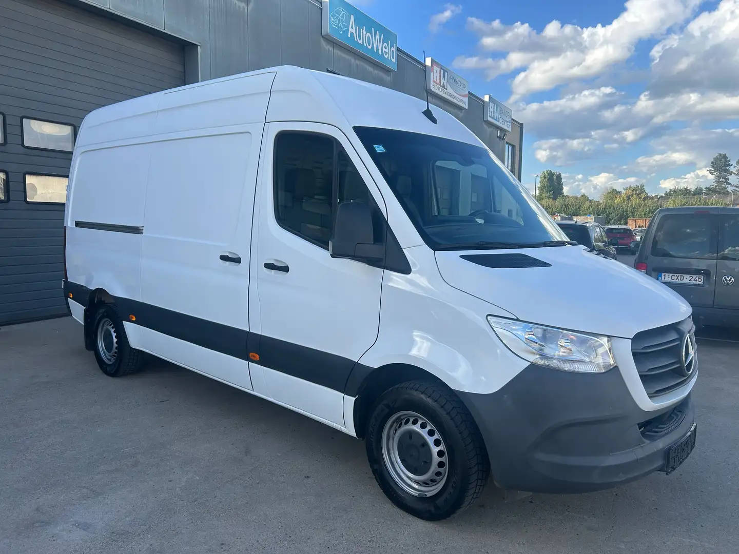 Mercedes-Benz Sprinter lengte 2 hoogte 2 automaat met camera 105 kw Wit - 2