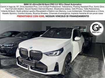 XDrive20d M-Sport PRO NEW MODEL C19" Tetto MSport