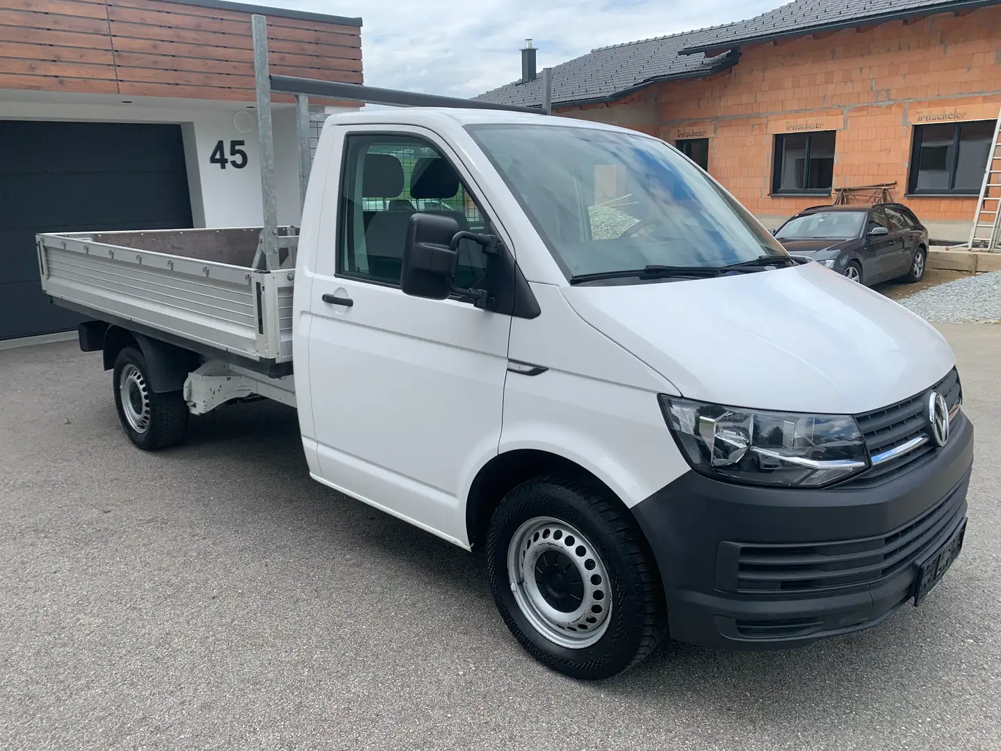 Volkswagen T6 Transporter Pritsche lang EcoProfi,Pickerl+Service+ZR Neu Weiß - 2