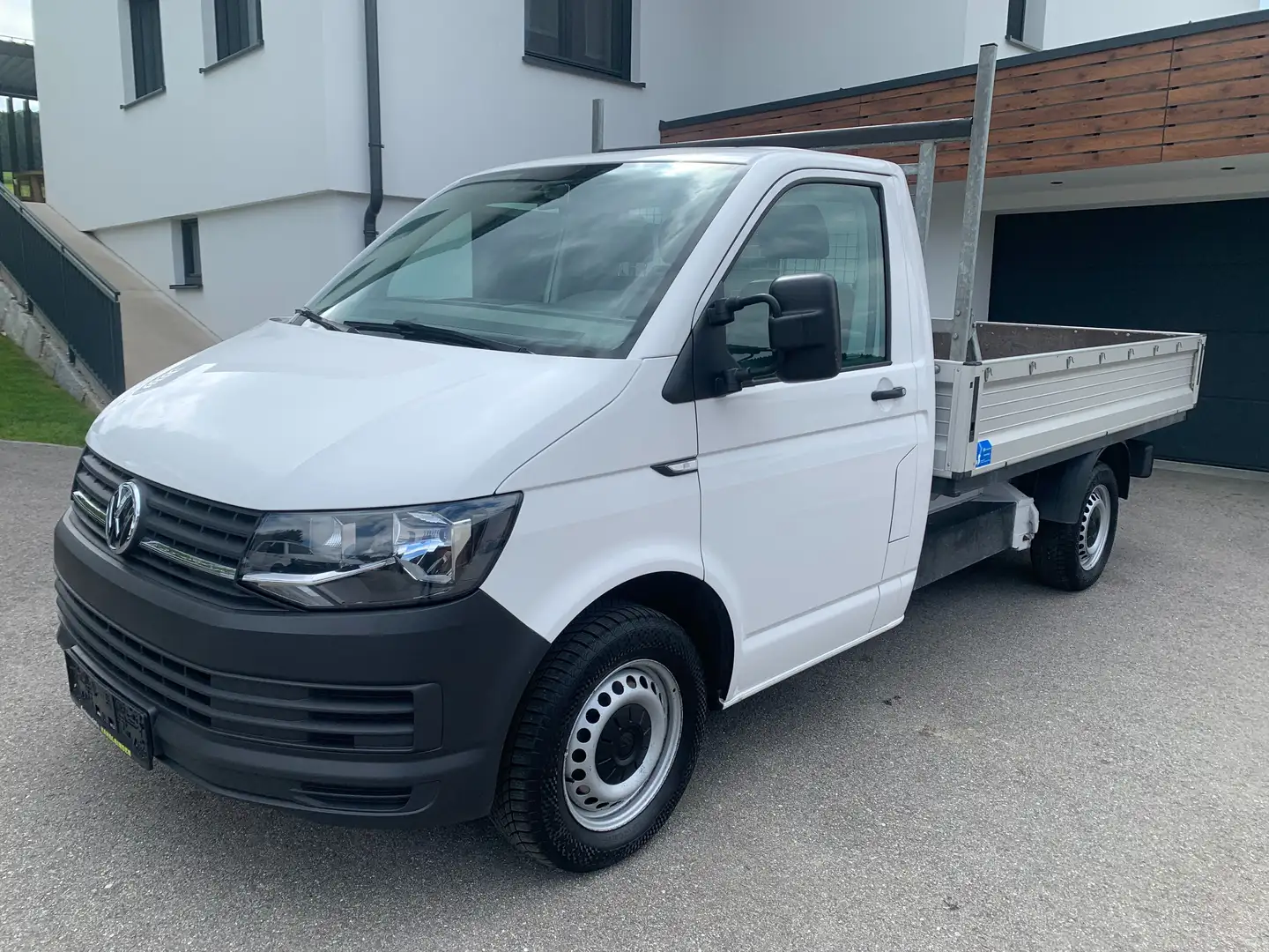 Volkswagen T6 Transporter Pritsche lang EcoProfi,Pickerl+Service+ZR Neu Weiß - 1