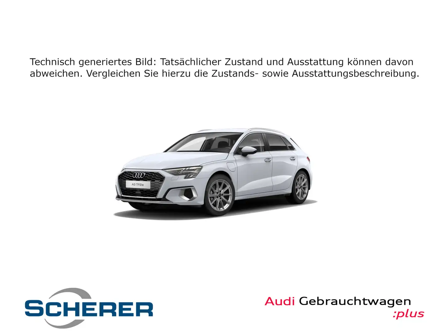 Audi A3 TFSI e advanced 40 TFSI e 150(204) Weiß - 1