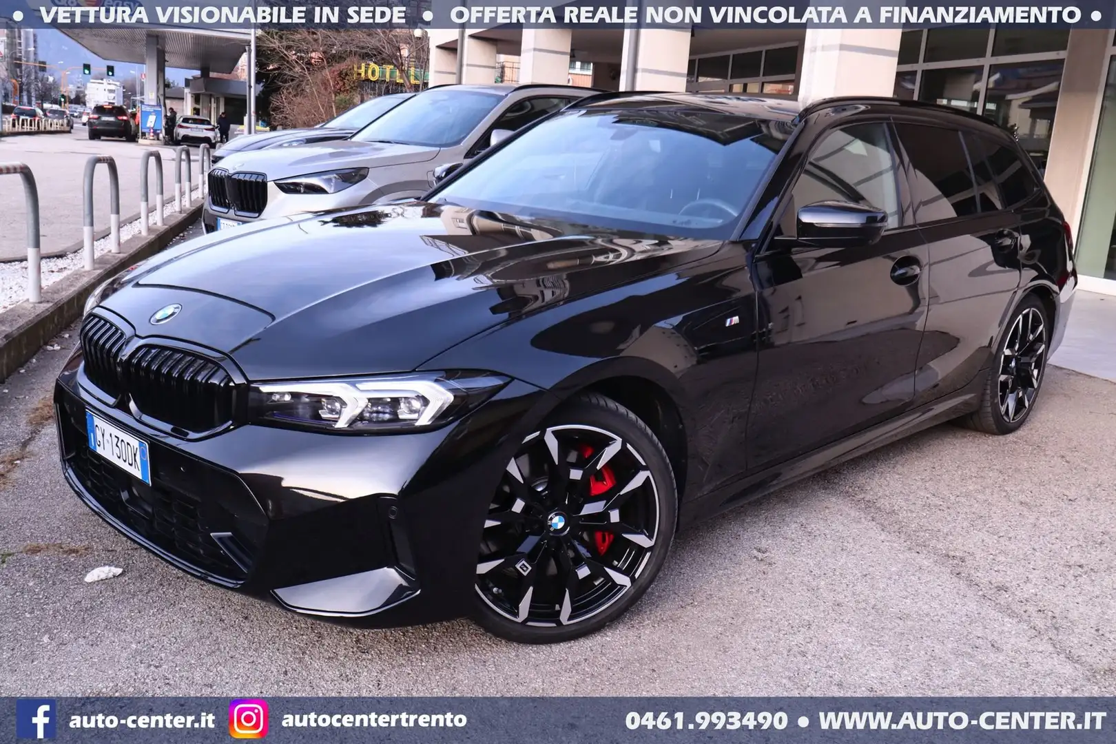 BMW 320 320d xDrive Touring Msport PRO M-sport Noir - 2