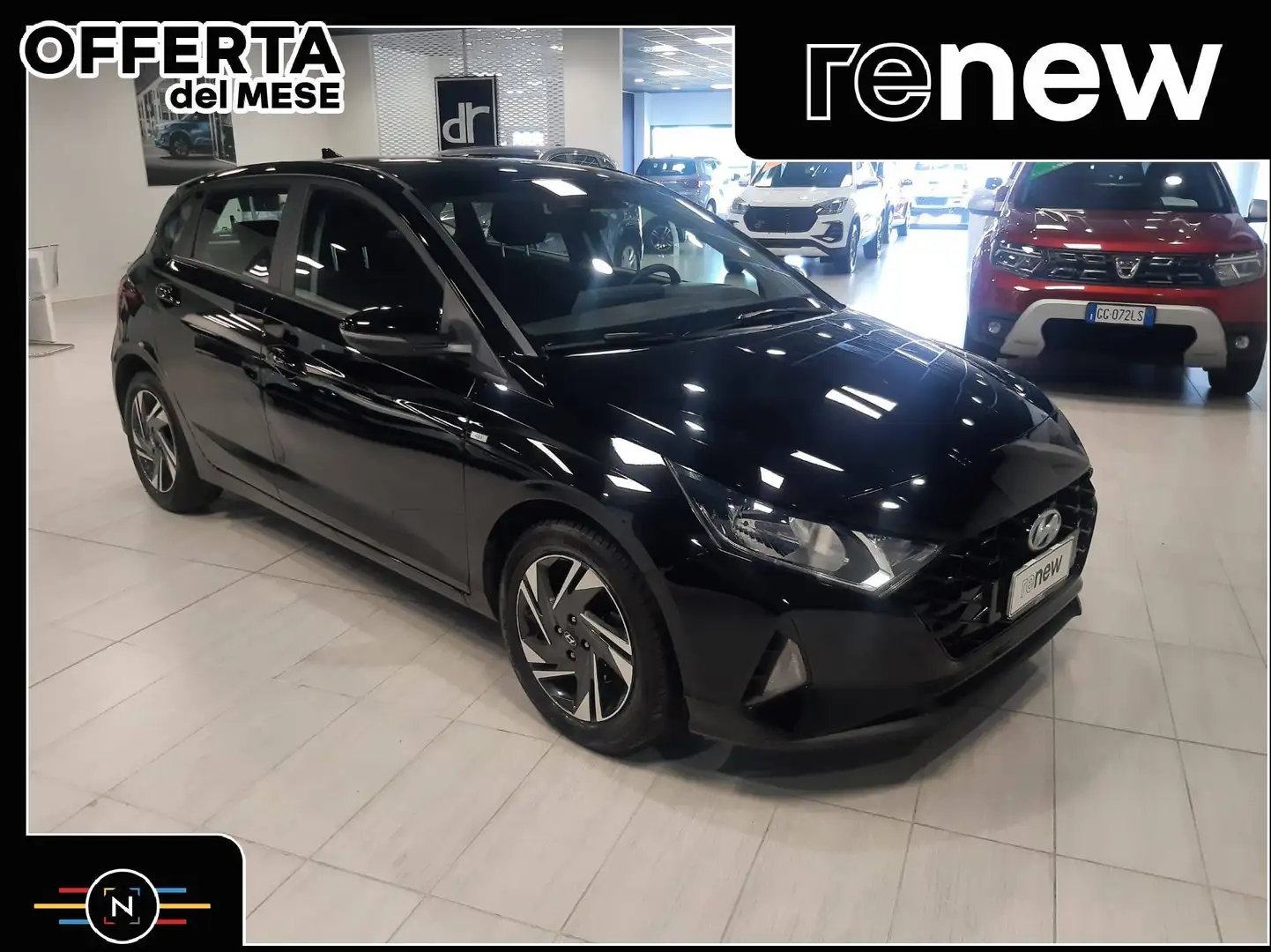 Hyundai i20 i20 III 2021 1.0 t-gdi 48V Connectline imt Nero - 1
