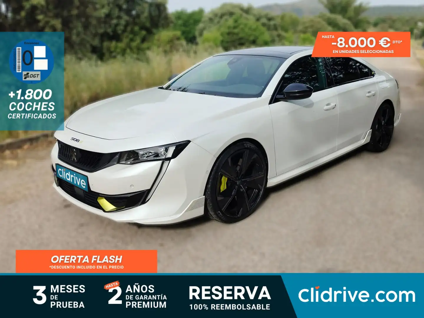 Peugeot 508 5P PSE HYBRID 360 e-EAT8 Blanco - 1