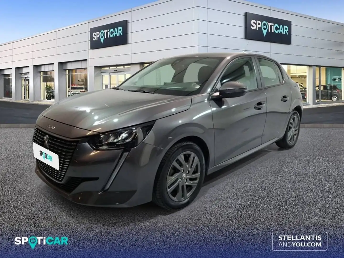 Peugeot 208 1.5 BlueHDi S&S Active Pack 100 Gris - 1