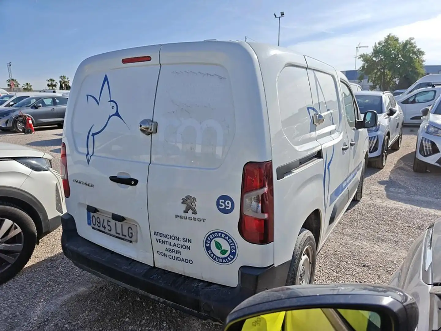 Peugeot Partner 1.5BlueHDI S&S Premium Standard 600kg 100 Bianco - 2