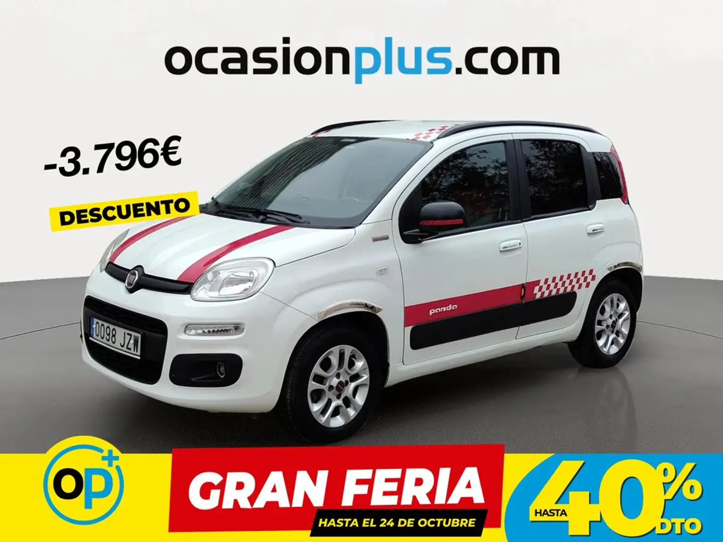 Fiat Panda 0.9 TwinAir Lounge Blanco - 1