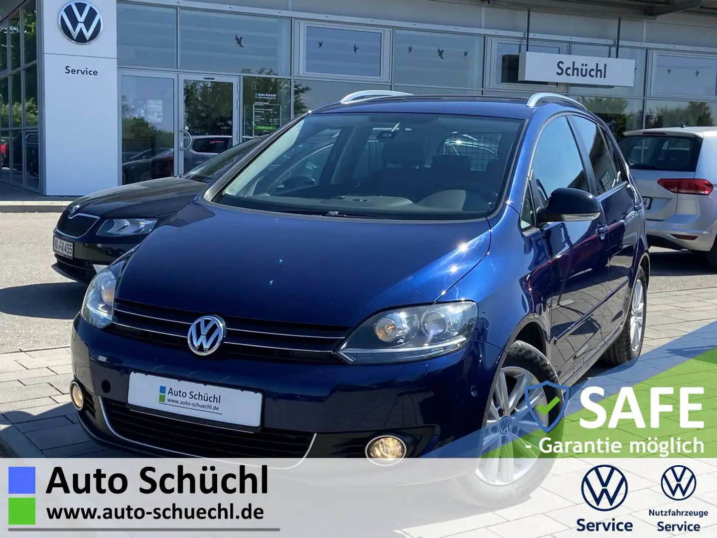 Volkswagen Golf Plus 1.4 TSI DSG 16"+NAVI+XENON+GRA+PARKASS Blau - 1