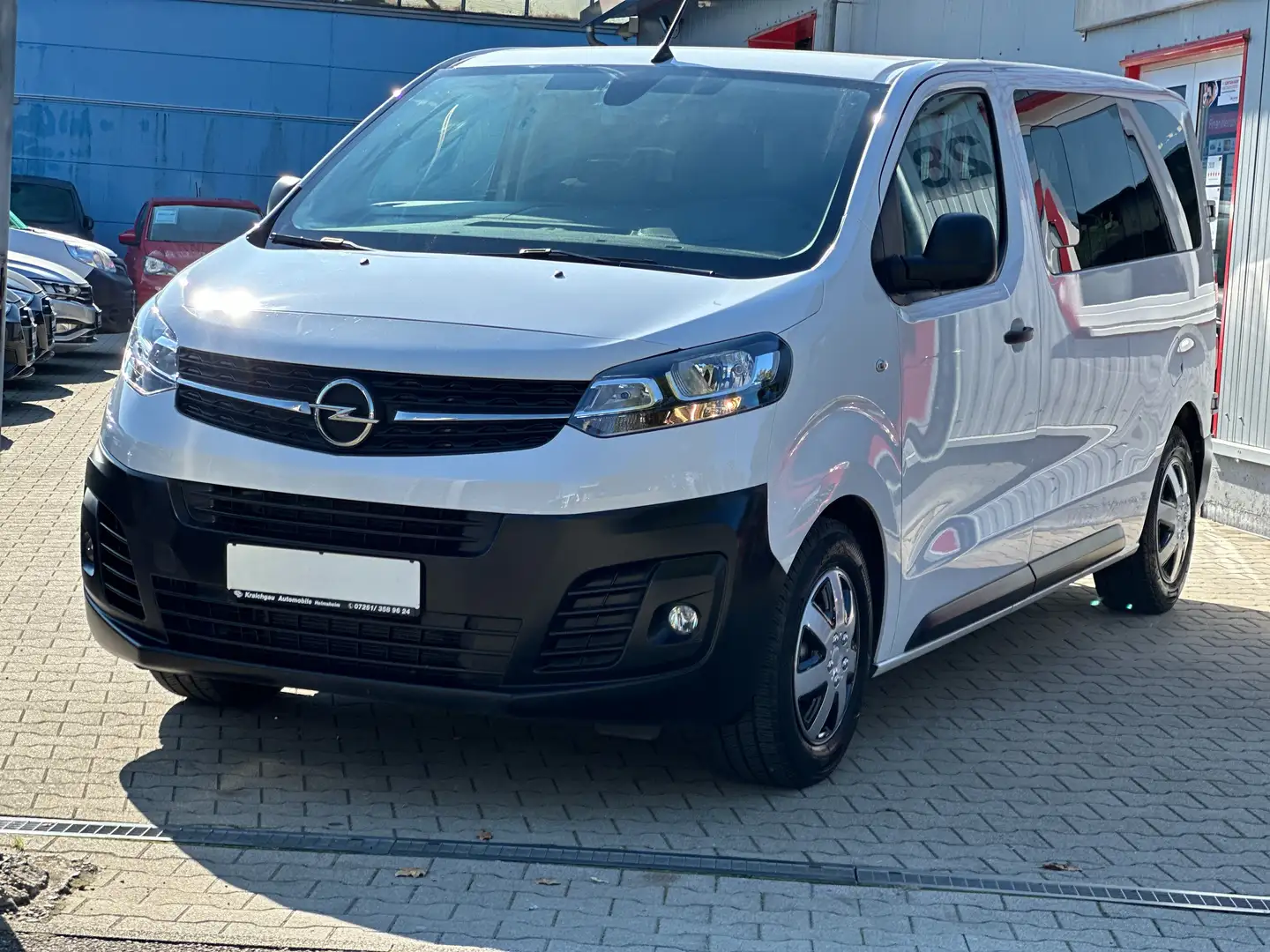 Opel Vivaro 1.5 D*9-Sitze*AHK*2xKlima*Kamera*Navi*Parkpilot Weiß - 1
