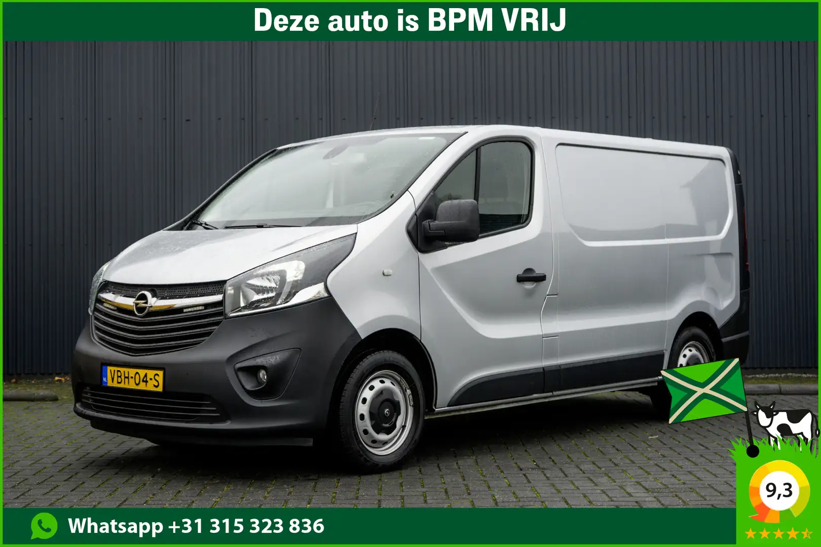 Opel Vivaro 1.6 CDTI CDTI | L1H1 | 125PK | LED | Camera | Navi Gris - 1