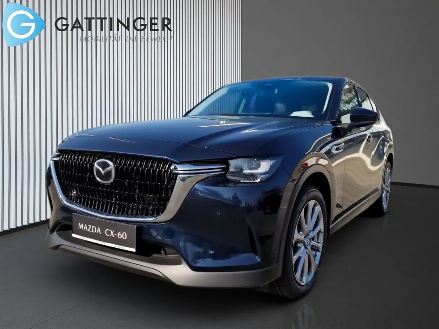 Mazda CX-60 3.3L e-SKYACTIV D EXC-LINE Aut. Bleu - 1